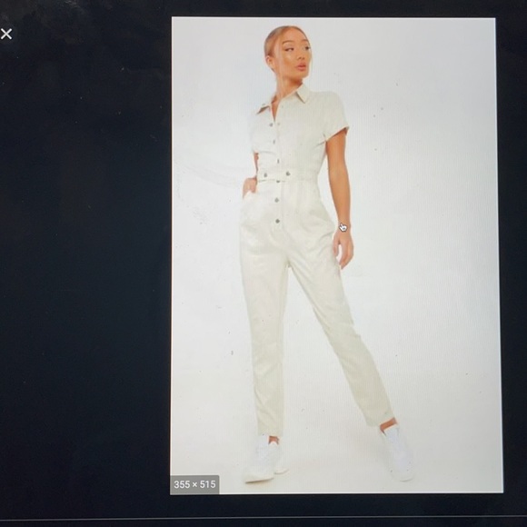 Utility button detail jumpsuit - Picture 7 of 7